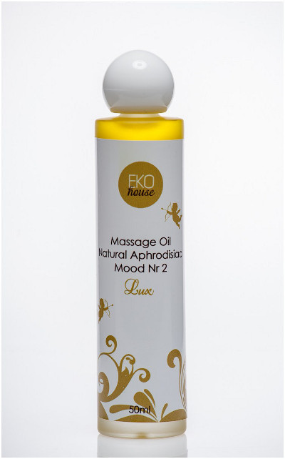 EKOhouse Massage Oil Mood Nr 2/Kosmētiskā eļļa ķermeņa ādas kopšanai 50ml